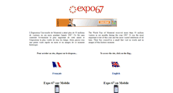 Desktop Screenshot of expo67.morenciel.com