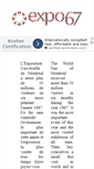 Mobile Screenshot of expo67.morenciel.com