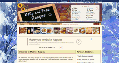 Desktop Screenshot of dailyrecipes.morenciel.com